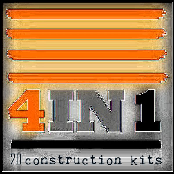 Download Sample pack 4 IN 1 VOL 3 (20 Construction Kits )
