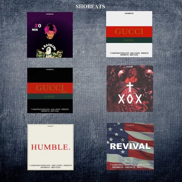 Download Sample pack 6 IN 1 (42 CONSTRUCTION KITS)