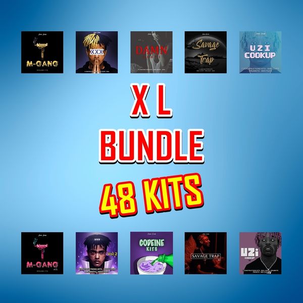 Download Sample pack XL BUNDLE (48 Kits / FLP / MIDI)